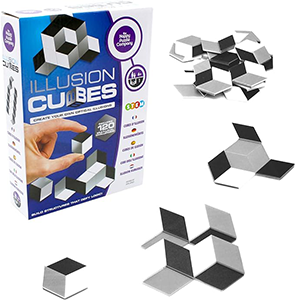 The Happy Puzzle Company Cubos de ilusión - Crea tus propias ilusiones ópticas