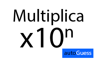 Multiplicacions per potències de 10 - Aprèn jugant amb l'autoGuess de Inkono